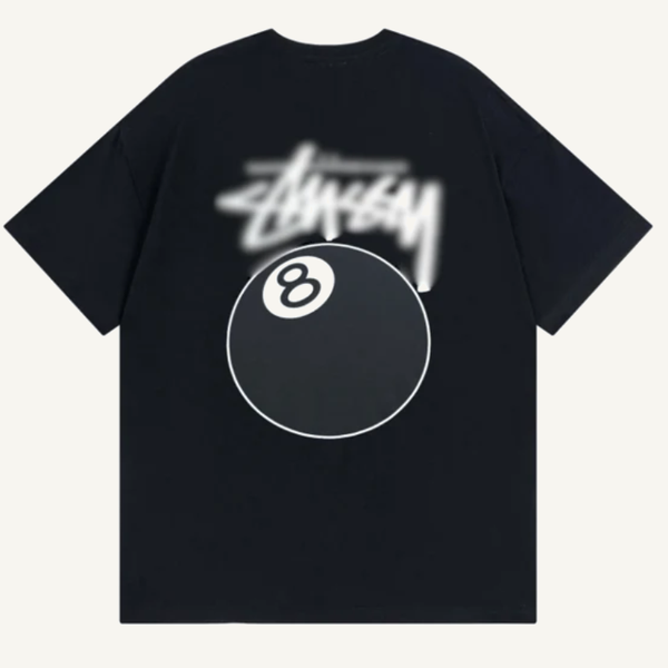 STY 8ball T-shirt BLACK